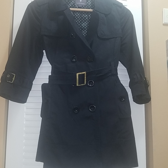 Black Trench Coat - Picture 4 of 4